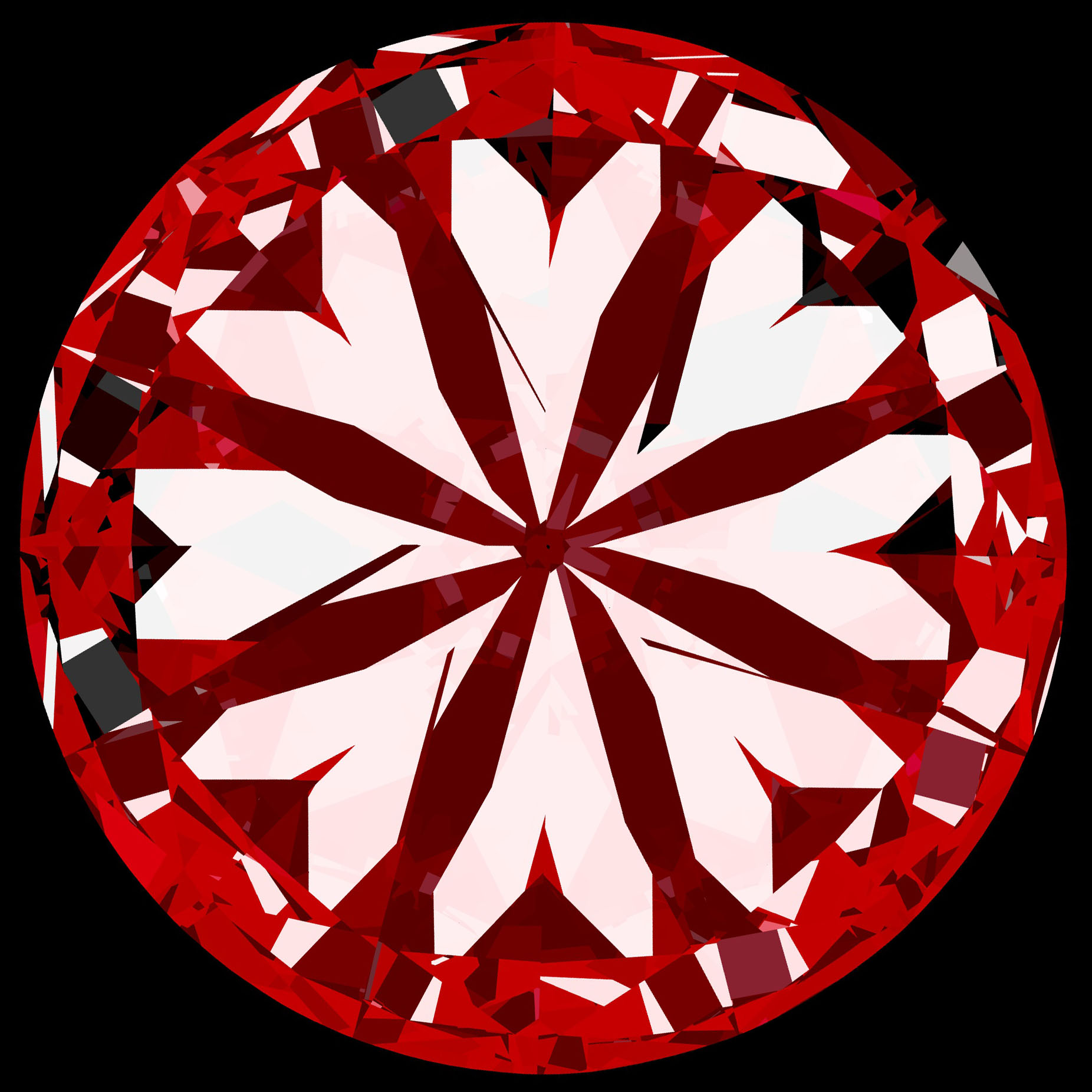0.6ct Round F IF Natural Diamond
