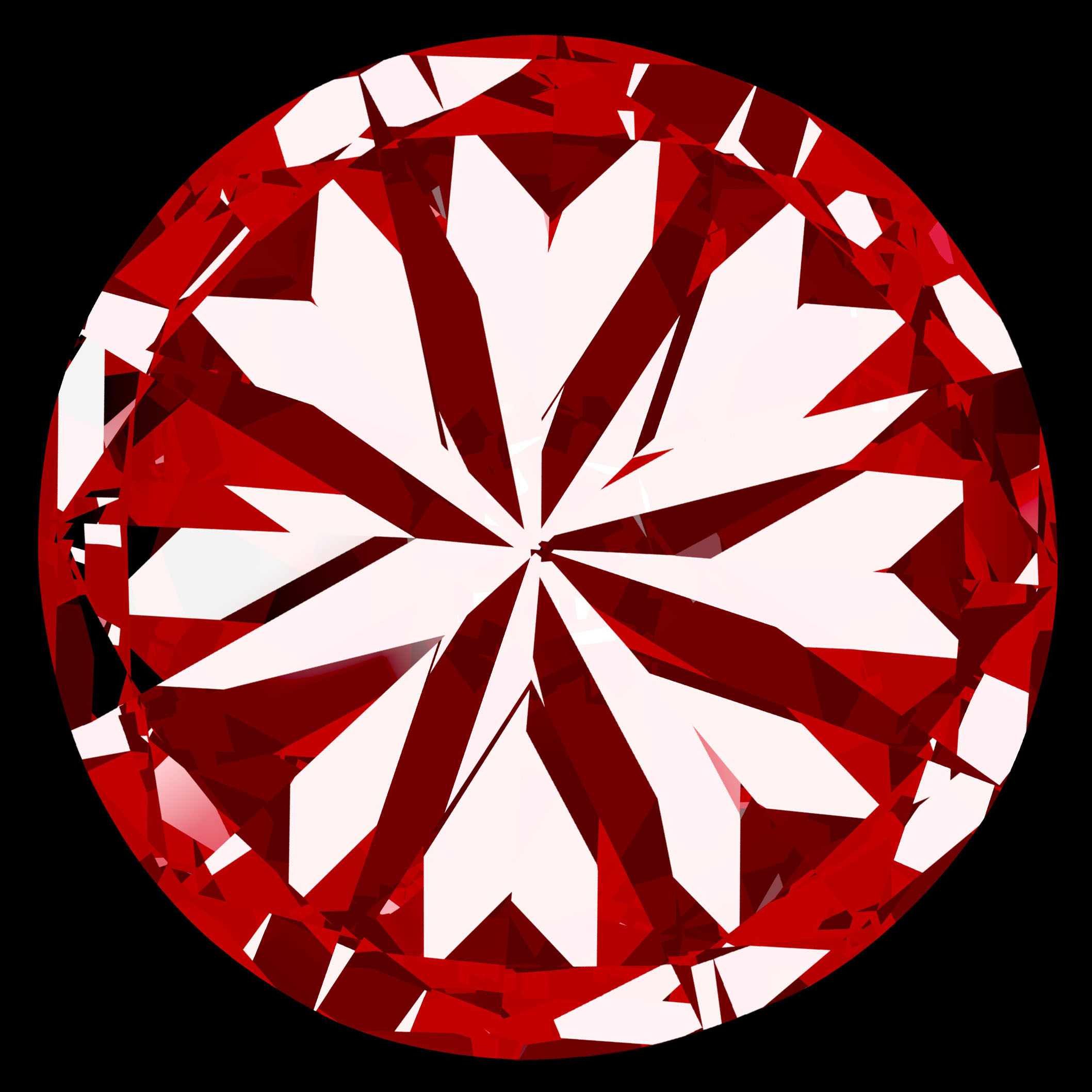 0.9ct Round F IF Natural Diamond