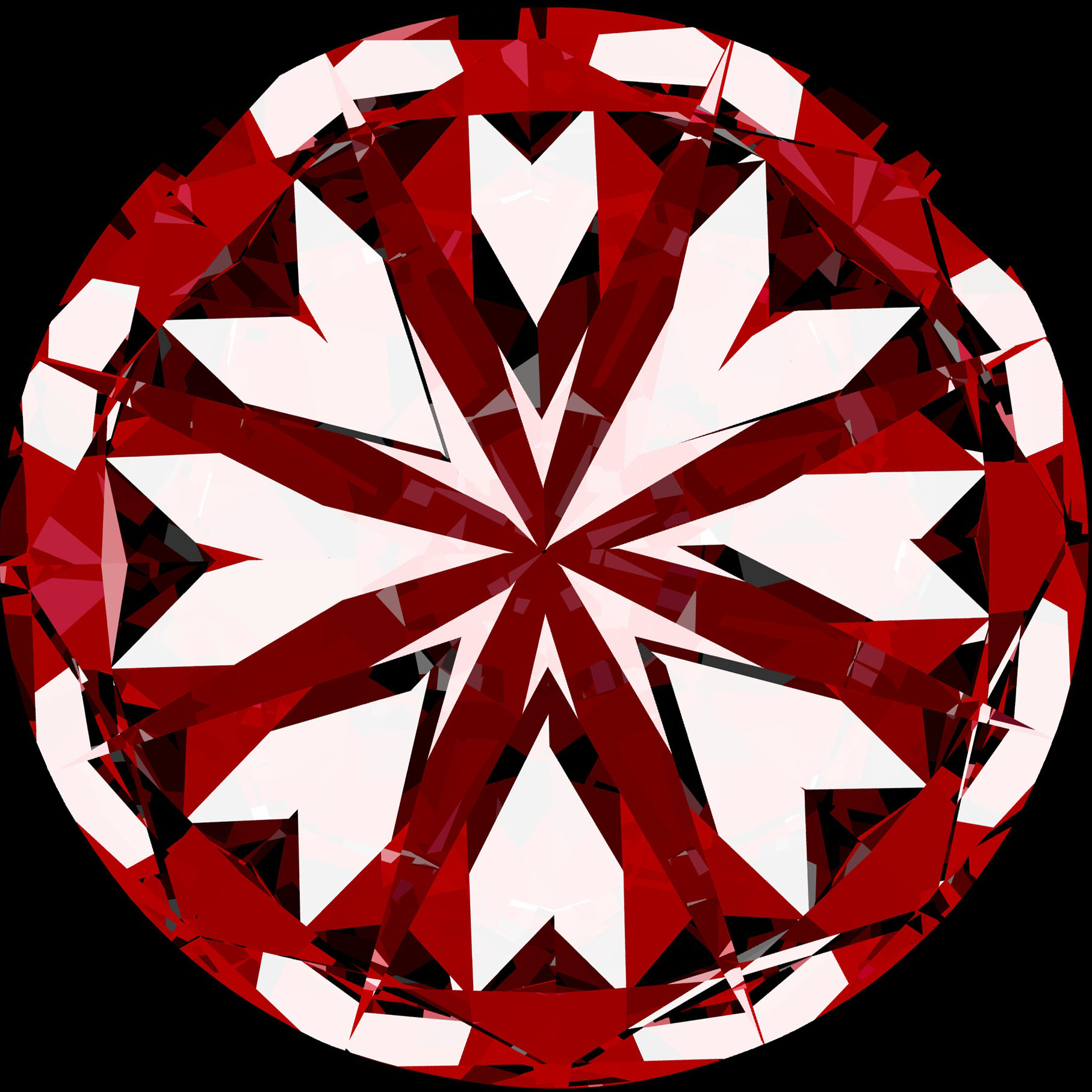 0.6ct Round F VVS1 Natural Diamond